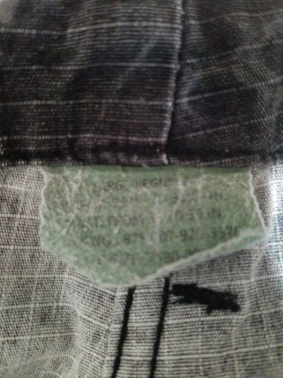 Pantalones militares camuflaje gris y negro