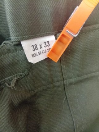 Pantalón de caza hombre verde