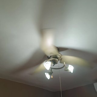 Lampara Ventilador techo.