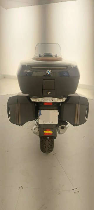BMW R1200RT Azul oscura y Marrón