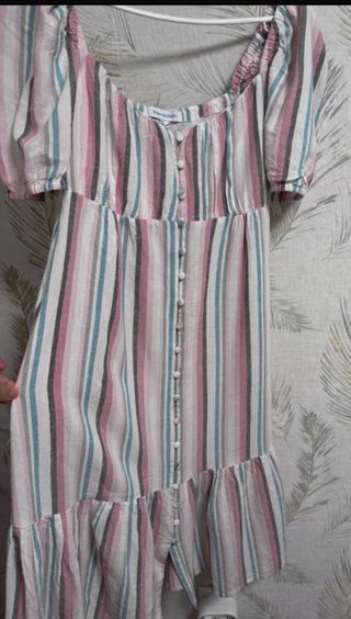 Vestido Pedro del Hierro Multicolor Rayas