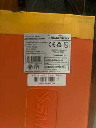 Patinete Eléctrico SmartGyro Dual Max 2 LR