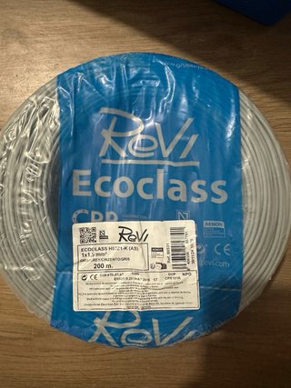 Bobina Cable Eléctrico Revi ECOCLASS 200m