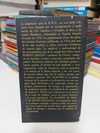 Claudio, el Dios, y su esposa Mesalina. Robert Gra