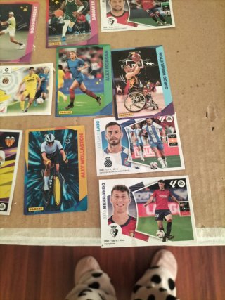 Colección Cromos Panini Deportistas Varios