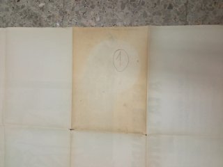Cartel de cine "De espaldas a la justicia". 1981.
