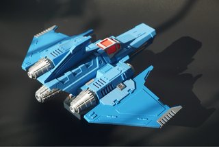 Interceptor II - Nave espacial azul