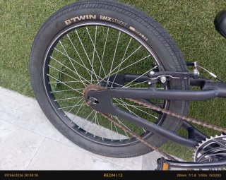 Bicicleta BMX B pro Negra