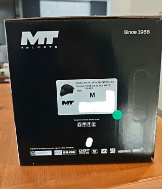 CASCO MT THUNDER 4 SV NUEVO SIN ESTRENAR ETIQUETAS