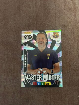 Cromo  Adrenalyn Master Mister