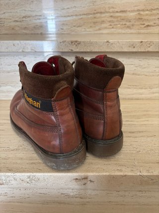 Botas de Piel Marrones Hombre Talla 40