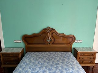 Dormitorio: Mesitas y Cabecero Madera