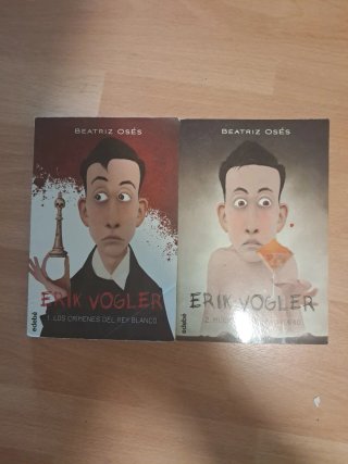 Libros erik vogler a elegir o llevar los 2