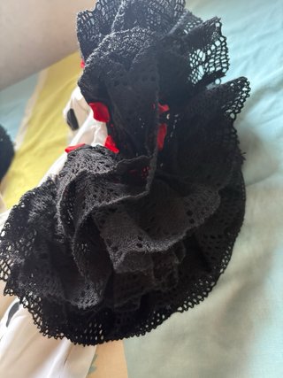 Vestido Flamenca Hecho a Mano Talla 38