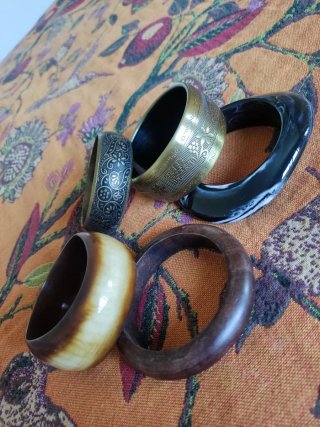 Conjunto de 5 pulseras de moda