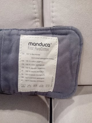 Manduca First PureCotton Gris Original.