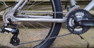 MOUNTAIN BIKE DECATHLON ROCKRIDER LEER