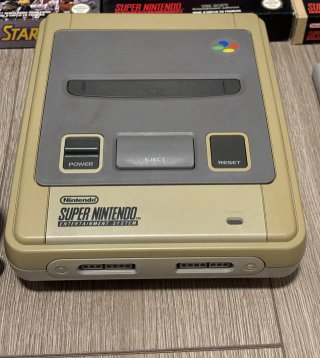 Lote Super Nintendo + 6 juegos