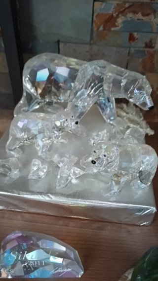 Figura Swarovski Osos Polares