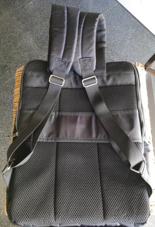 Mochila Misako Negra Nylon