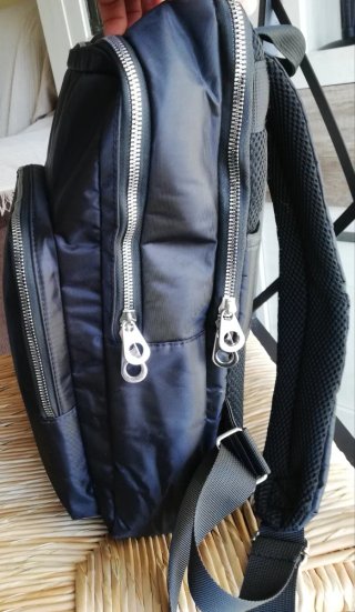 Mochila Misako Negra Nylon