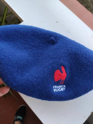Boina Azul France Rugby Gallo