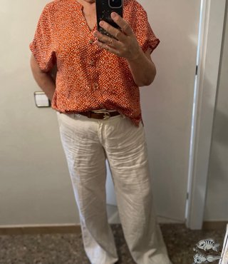 Blusa Verano Estampada Talla grande