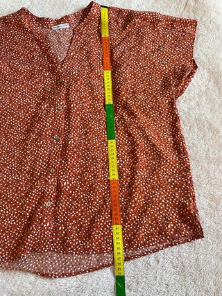Blusa Verano Estampada Talla grande