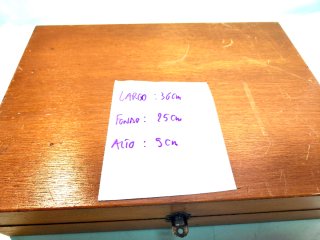 Caja de madera para herramientas
