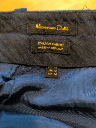 Pantalón tobillero Mujer Massimo Dutti T44
