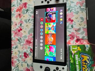 Nintendo Switch OLED Blanca + Juegos