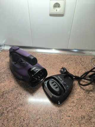 Plancha de vapor Tower morada