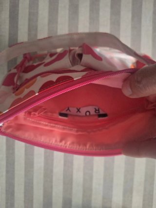 Bolso Roxy Corazones Rosa y Rojo