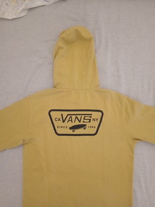 Sudadera Vans Amarilla Talla M
