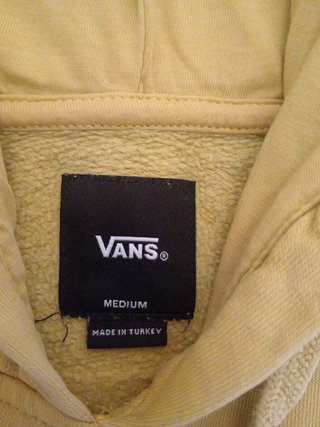 Sudadera Vans Amarilla Talla M