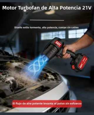 Soplador Inalámbrico Recargable (2 Baterías)