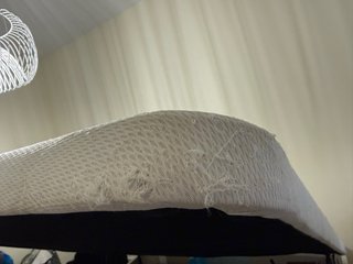 Canapé madera blanca 150 cm