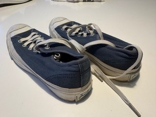 Converse x Jack Purcell Azul y Blanco Talla 36