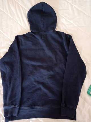 Sudadera Gap Azul Marino Logo Rojo Talla S