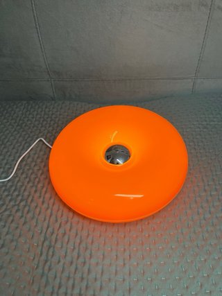 Lampada Stile IKEA Donut Ciambella Arancione