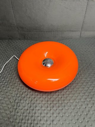 Lampada Stile IKEA Donut Ciambella Arancione
