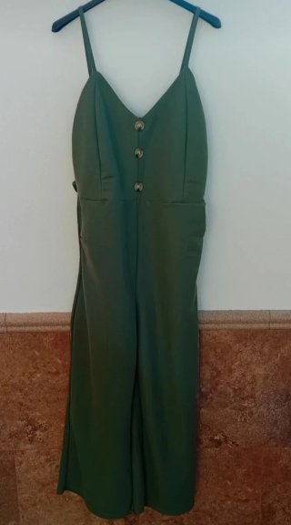 Mono verde botones