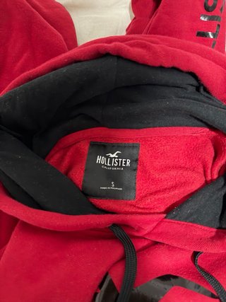 Sudadera Hollister Roja