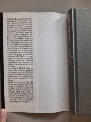 Maleficio - Stephen King (Tapa dura 1991)