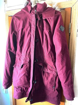 Chaqueta Hollister burdeos talla S