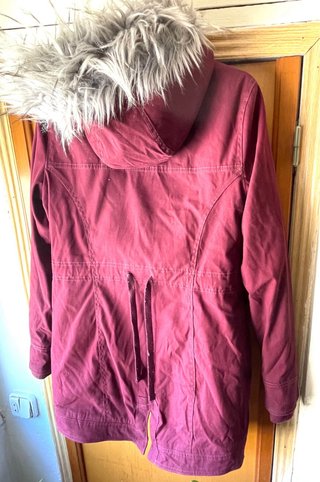 Chaqueta Hollister burdeos talla S