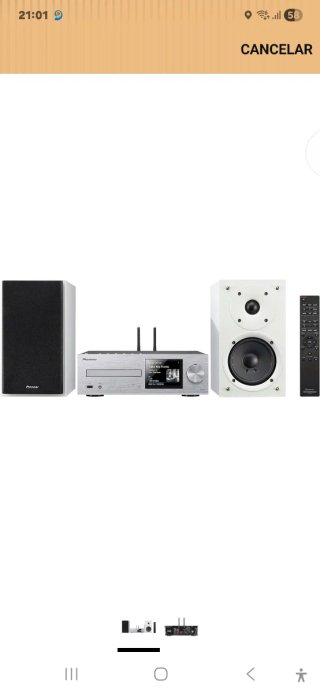 Equipo de sonido Pioneer