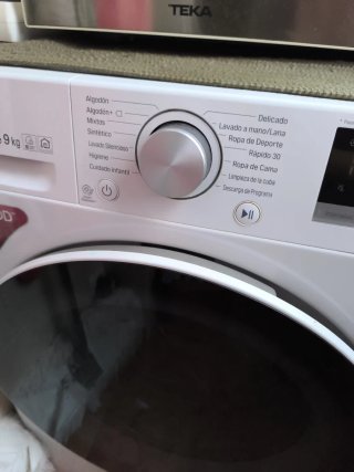 Lavadora LG Direct Drive 9 kg