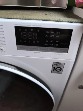 Lavadora LG Direct Drive 9 kg