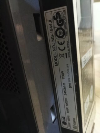Microondas LG